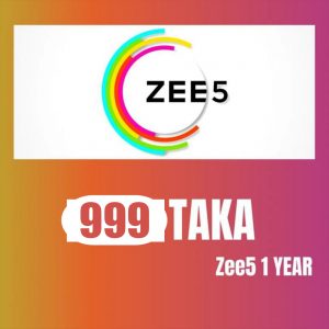 Zee5 1 Year 999 TK